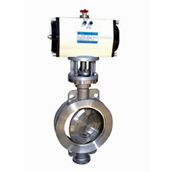 D973H、D973Y三偏心對夾硬密封電動蝶閥